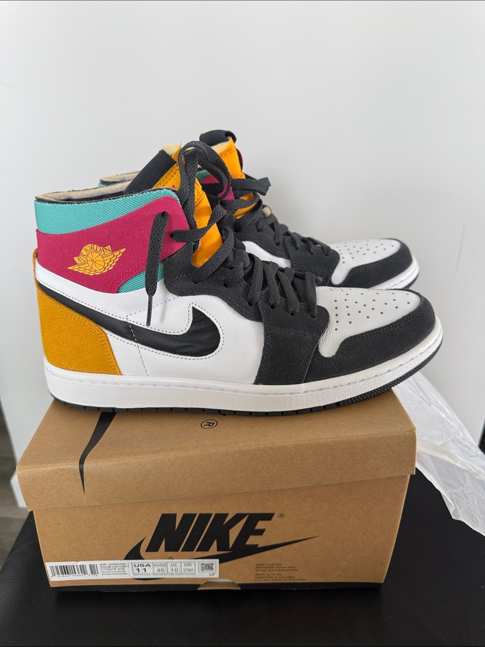 Nike Air Jordan 1 High Top Sneakers - Multicolor